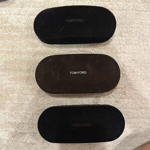 TOM FORD EYEGLASS/SUNGLASS CASES (3)